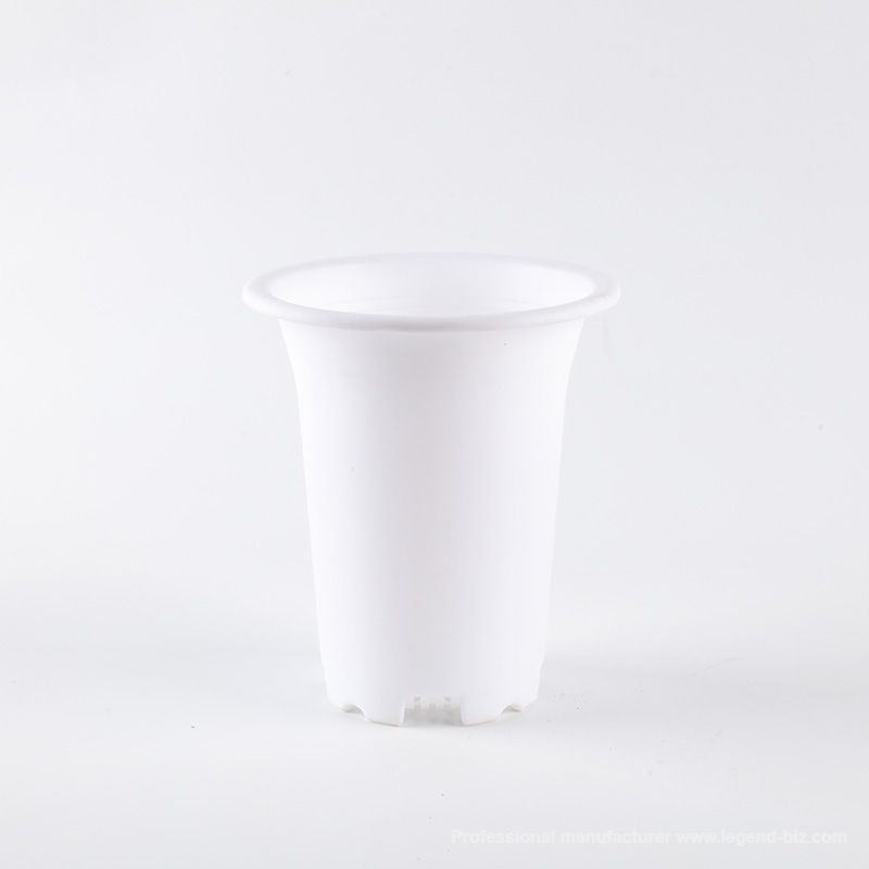  Thick Wall Round Multi Color Plastic Culture Pot For Cactus And Succulents