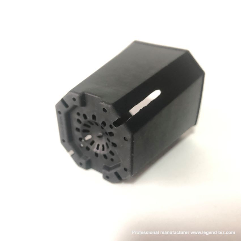 Cute Different Size Tall Thick Wall Square Black And White Chinese Plastic Nursery Pot With Drainage Holes On Side