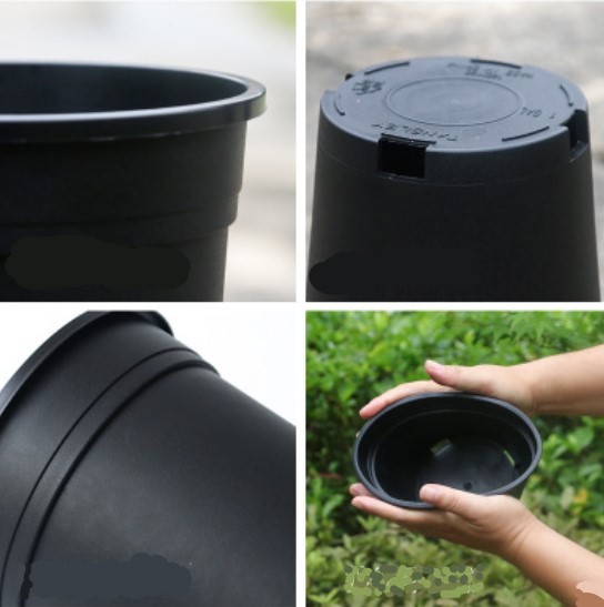 Black Gallon Pot Different Size Nursery Pot 0.5gal,1gal,3gal,5gal,7gal,10gal,15gal,20gal,25gal Pot