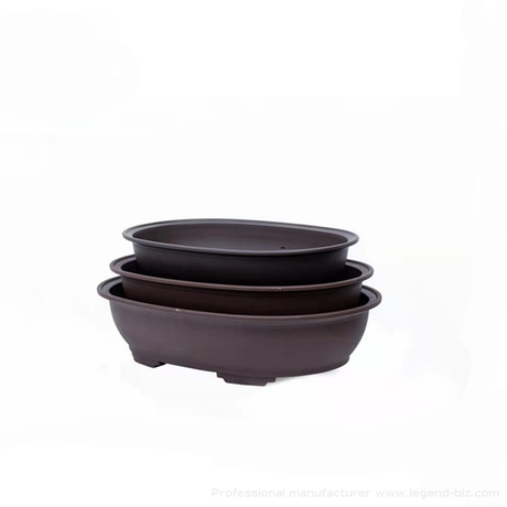 Plastic Oval Bonsai Pot Big Oval Tree Bonsai Pot Big Size Nursery Pot