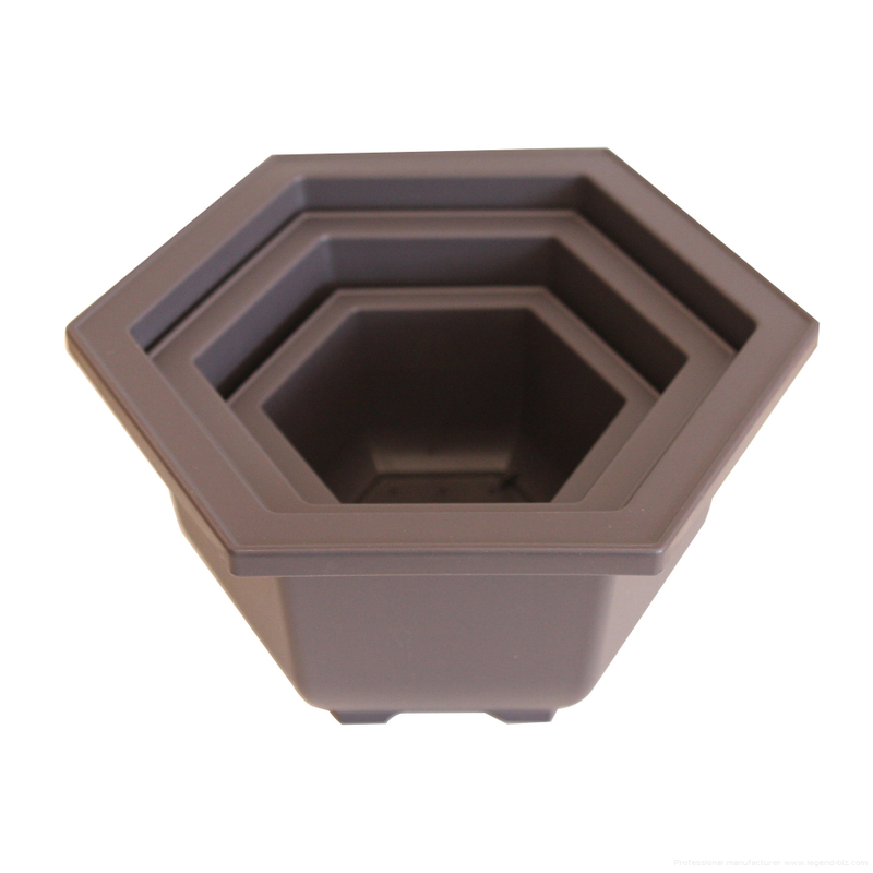 Hexagonal Bonsai Pots Succulent Planter Garden Pot