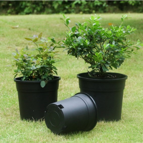 Black Gallon Pot Different Size Nursery Pot 0.5gal,1gal,3gal,5gal,7gal,10gal,15gal,20gal,25gal Pot