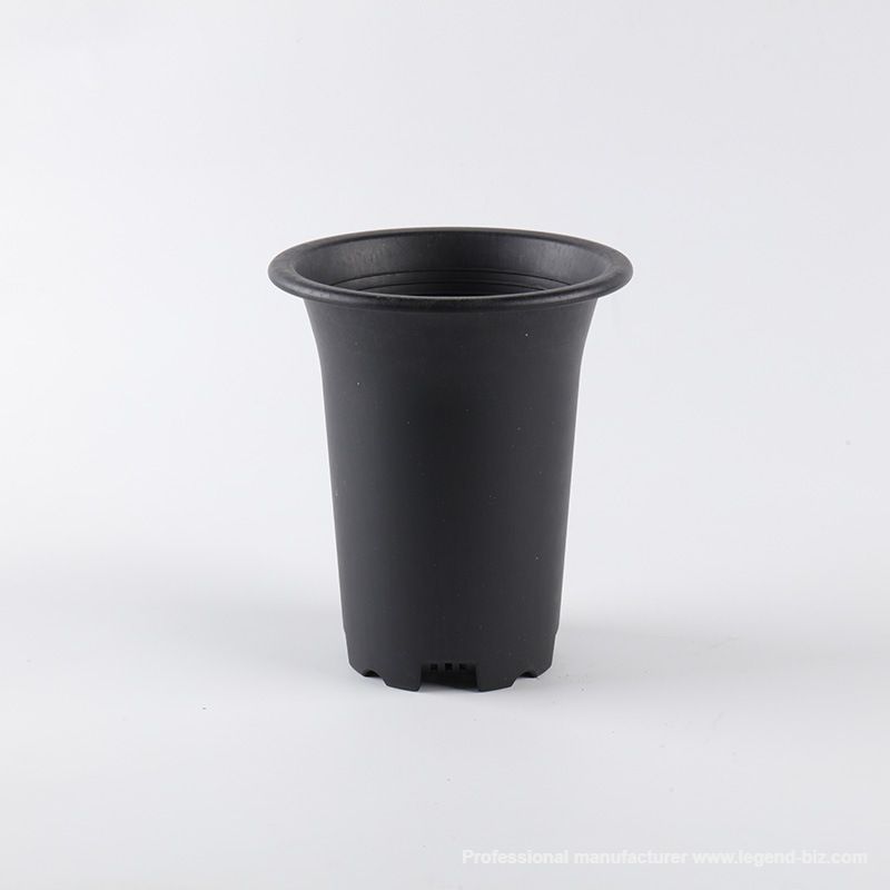  Thick Wall Round Multi Color Plastic Culture Pot For Cactus And Succulents